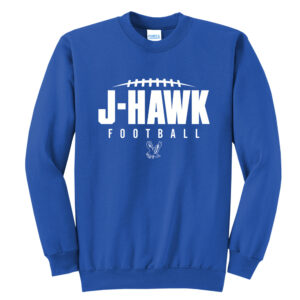 J Hawk FB Unisex Fleece Crewneck Sweatshirt-Royal