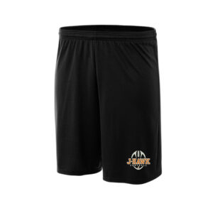 J Hawk FB Team Gear 9” Cooing Performance PowerMesh Coach Short Men-Black (no xl)