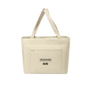Life Connections Port Authority Matte Carryall Tote-Sahara