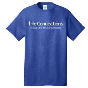 Life Connections Unisex Short Sleeve Tee-Heather Royal