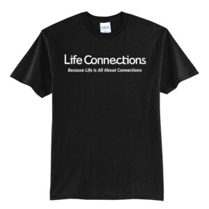 Life Connections Unisex Short Sleeve Tee-Black
