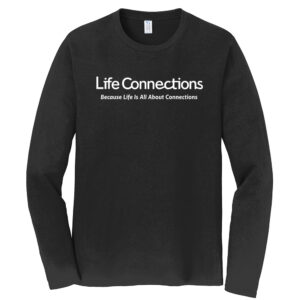 Life Connections Unisex Long Sleeve Fan Favorite-Black
