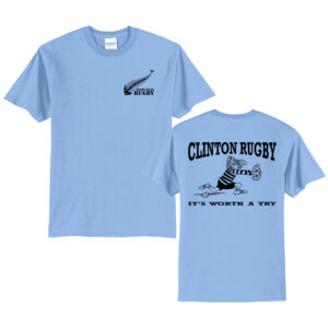 Muddy River Rugby Unisex Short Sleeve Tee-Light Blue