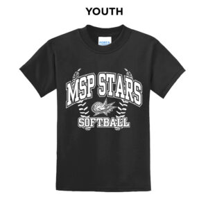 MSP Stars SB Youth Short Sleeve Tee-Black