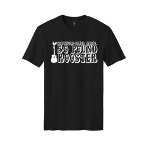50 Pound Rooster Band Unisex Premium Short Sleeve Tee-Black