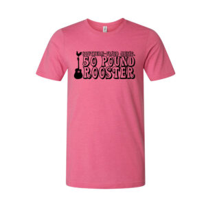 50 Pound Rooster Band Unisex Premium Short Sleeve Tee-Heather Charity Pink