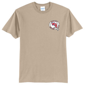 QC British Auto Club Unisex Short Sleeve Tee-Desert Sand SCREEN PRINT