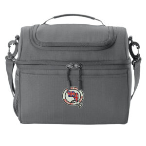 QC British Auto Club Port Authority Dome Cooler-Storm Grey EMBROIDERY