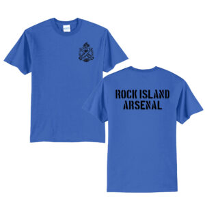 Rock Island Arsenal Unisex Short Sleeve Tee-Royal