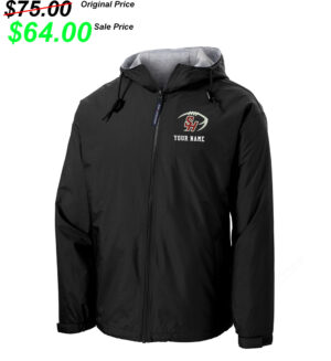 SH Football PG Port Authority Team Jacket-Black/Light Oxford