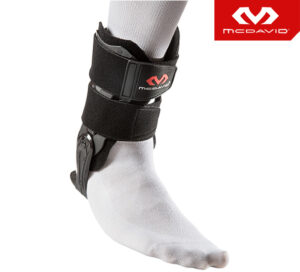 SH Volleyball PG McDavid  V  fexible hinge volleyball ankle brace (black)