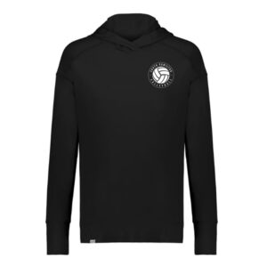 SH Volleyball PG Holloway Ladies Ventura Soft Knit Hoodie-Black