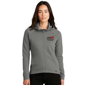 VIM OGIO Ladies Bolt Full-Zip Hoodie-Turbo Grey