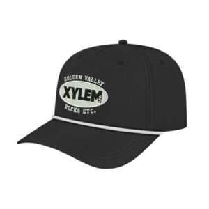 Xylem Athletic Rope Cap-Black/White
