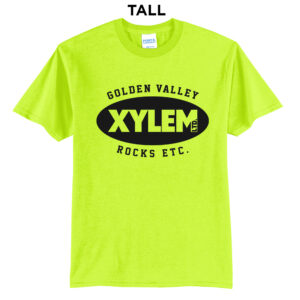 Xylem Tall Short Sleeve Cotton Tee-Safety Green