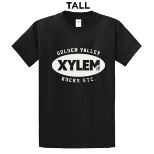 Xylem Tall Short Sleeve Cotton Tee-Black