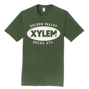 Xylem Unisex Fan Favorite Short Sleeve Ringspun Cotton Tee-olive
