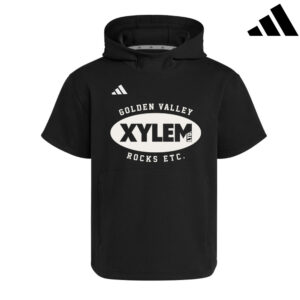 Xylem Adidas  Dugout NWV Short Sleeve Hoodie- BLACK