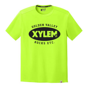 Xylem Carhartt Force Sun Defender Short Sleeve T-Shirt Adult-Brite Lime