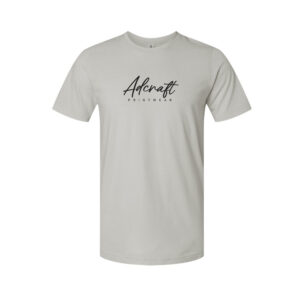 Adcraft Unisex Premium Combed RinSpun Tee-Heather Grey