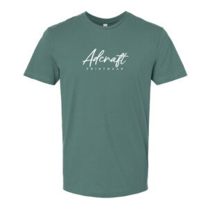 Adcraft Unisex LAT Fine Jersey Tee-Basil