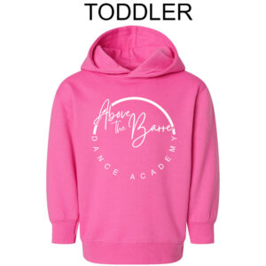 ATB Toddler Hooded Sweatshirt-Raspberry