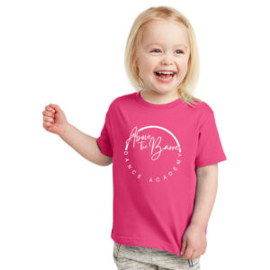 ATB Fine Jersey Toddler T-Shirt-Hot Pink