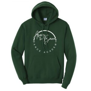 ATB Unisex Fleece Hooded Sweatshirt-Dark Green