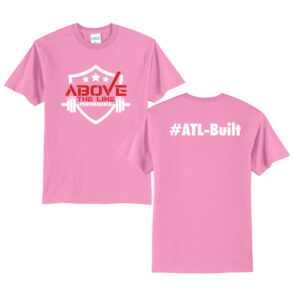 ATL Unisex Short Sleeve Tee-Candy Pink
