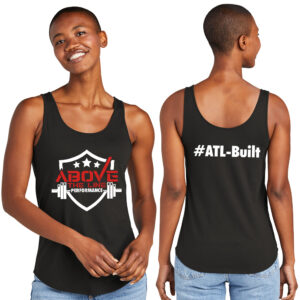 ATL District Women’s Perfect Tri Relaxed Tank-Black