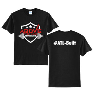 ATL Unisex Short Sleeve Tee-Black