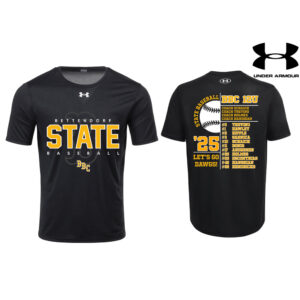 BBC State Under Armour short sleeve Men’s Team Tech Tee-Black