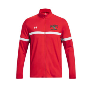 Boone Cross Country Under Armour Men’s Team Knit Warm Up Full Zip-Red/White