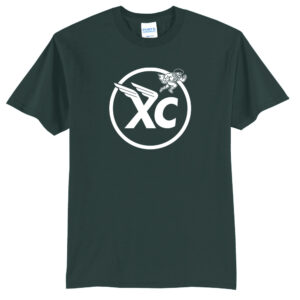 Boone Cross Country Unisex Short Sleeve Tee-Dark Green