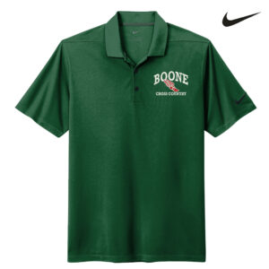 Boone Cross Country Nike Dri-FIT Micro Pique 2.0 Polo  Men-Gorge Green