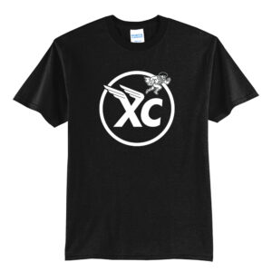Boone Cross Country Unisex Short Sleeve Tee-Black