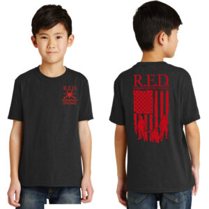 Bravo Co Youth Short Sleeve Tee-Black