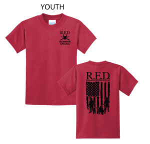 Bravo Co Youth Short Sleeve Tee-Red