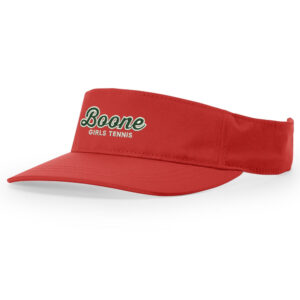 Boone Girls Tennis Richardson IGNITE LIGHT visor-Red
