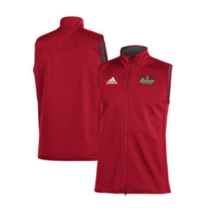 Boone Girls Tennis Adidas Game Mode Vest Men-  Red/White (S, M, XL)