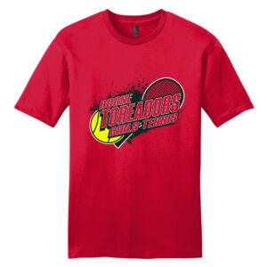Boone Girls Tennis Unisex Premium Short Sleeve Tee-Red
