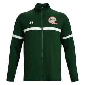Boone Football Under Armour Men’s Team Knit Warm Up Full Zip-Forest Green