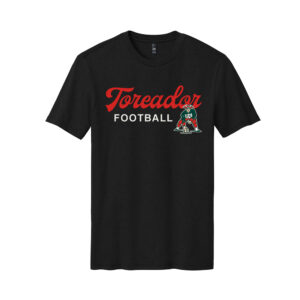 Boone Football District Made Mens Perfect Blend Crew Tee-Black
