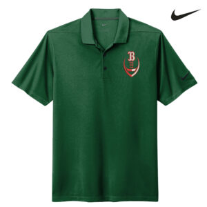 Boone Football Nike Dri-FIT Micro Pique 2.0 Polo  Men-Gorge Green