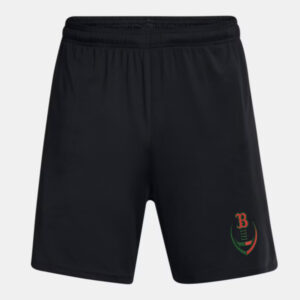 Boone Football Under Armour Men’s UA Tech Vent 7″ pocketed  Shorts-Black