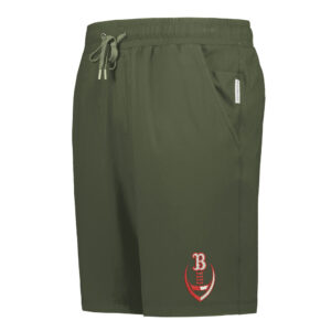 Boone Football Holloway Ventura Soft Knit Shorts Men-Olive