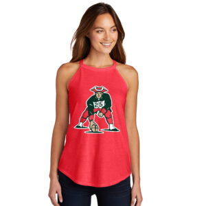 Boone Football District Made Ladies Perfect Tri Rocker Tank-Red Frost