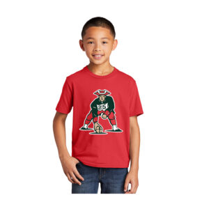 Boone Football Youth Cotton Fan Favorite Short Sleeve Tee-Bright Red