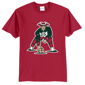 Boone Football Unisex Short Sleeve Tee-Red