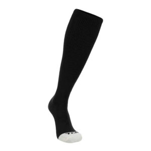 14. TCK ProSport over the calf sock w/white toe-Black